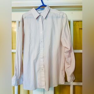 Tabi International White Dress Shirt Classic Button-Down